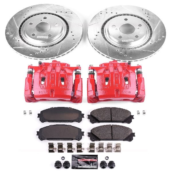 2010-2015 Lexus RX350 Disc Brake Kit - Front (Powerstop)