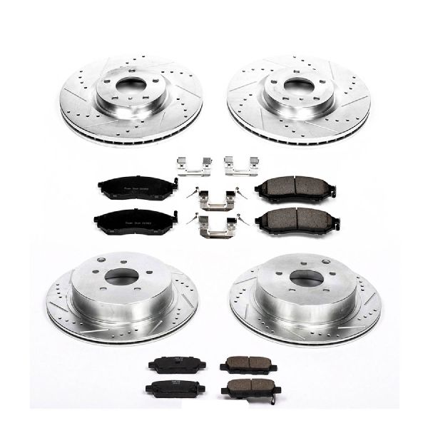 2011-2013 INFINITI M37 Disc Brake Kit - Front and Rear (Powerstop)