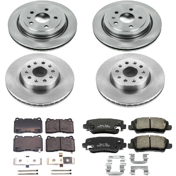 2014-2018 Cadillac CTS Disc Brake Kit - Front and Rear (Powerstop)