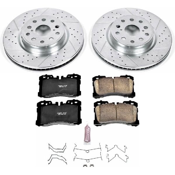 2007-2009 Lexus LS460 Disc Brake Kit - Front (Powerstop)