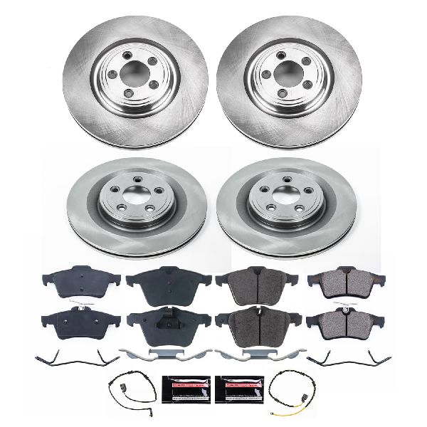 2013-2015 Jaguar XJ Disc Brake Kit - Front and Rear (Powerstop)
