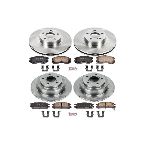 1996 Subaru Legacy Disc Brake Kit - Front and Rear (Powerstop)
