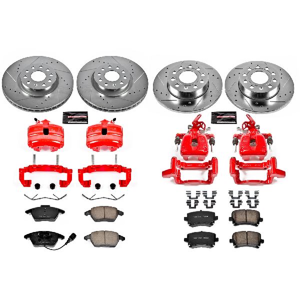 2008 Audi A3 Disc Brake Kit - Front and Rear (Powerstop)