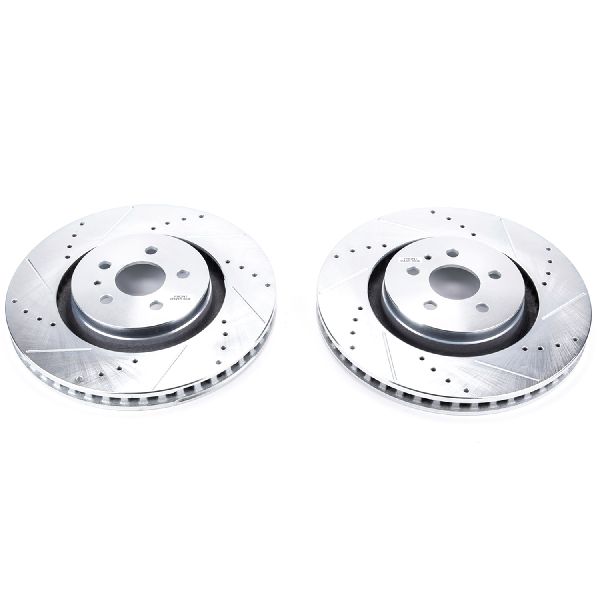 2017-2020 Lincoln Continental Disc Brake Rotor Set - Front (Powerstop)