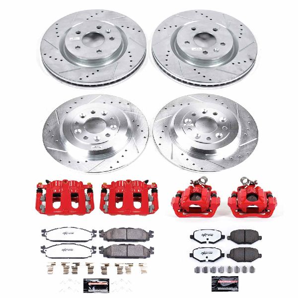 2012-2019 Ford Flex Disc Brake Kit - Front and Rear (Powerstop)