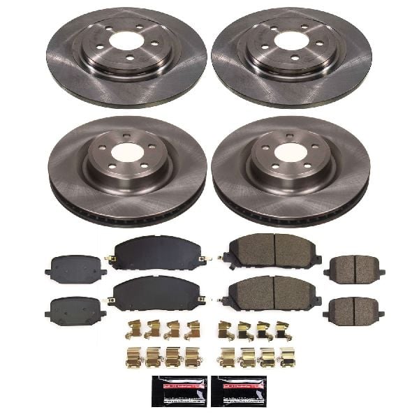 2020-2025 Ford Explorer Disc Brake Kit - Front and Rear (Powerstop)