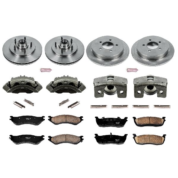 1999-2000 Ford F-150 Disc Brake Kit - Front and Rear (Powerstop)