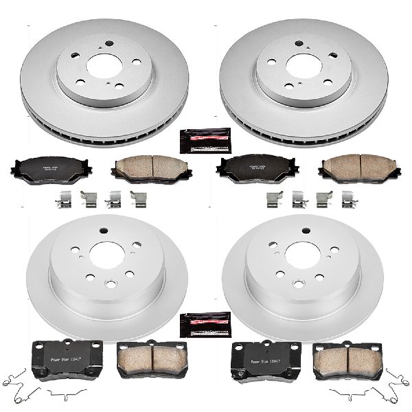 2006-2013 Lexus IS250 Disc Brake Kit - Front and Rear (Powerstop)