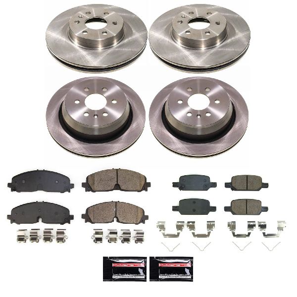 2021-2022 GMC Canyon Disc Brake Kit - Front and Rear (Powerstop)
