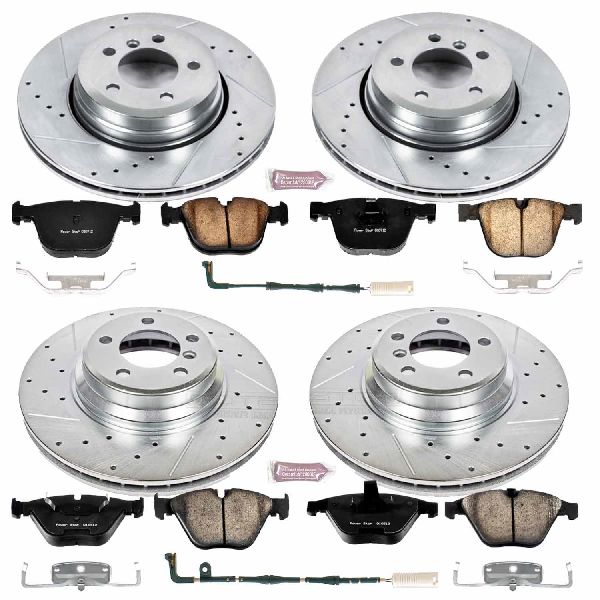 2006-2008 BMW 750i Disc Brake Kit - Front and Rear (Powerstop)