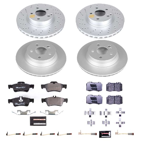 2004-2006 Mercedes-Benz E500 Disc Brake Kit - Front and Rear (Powerstop)