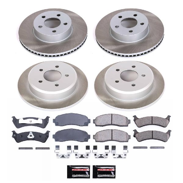 2001-2002 Ford Explorer Sport Disc Brake Kit - Front and Rear (Powerstop)