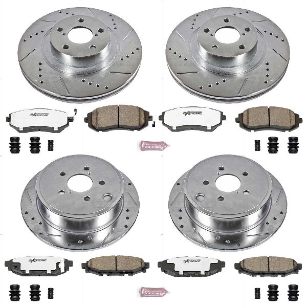2010-2012 Subaru Legacy Disc Brake Kit - Front and Rear (Powerstop)
