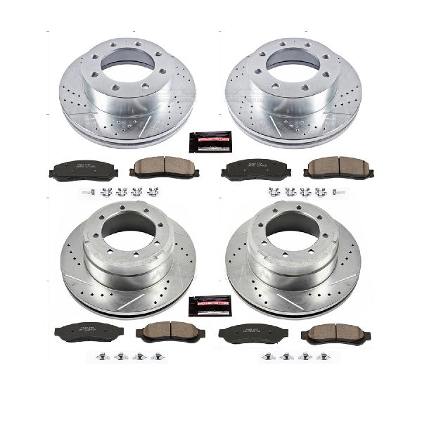 2012 Ford F-350 Super Duty Disc Brake Kit - Front and Rear (Powerstop)