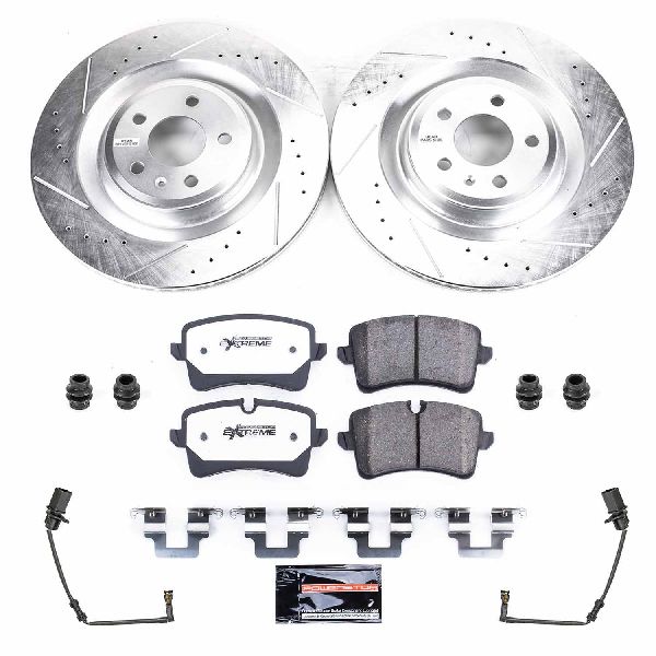 2013-2018 Audi S8 Disc Brake Kit - Rear (Powerstop)