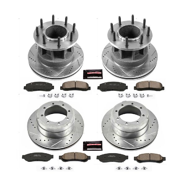 2010-2011 Ford F-350 Super Duty Disc Brake Kit - Front and Rear (Powerstop)
