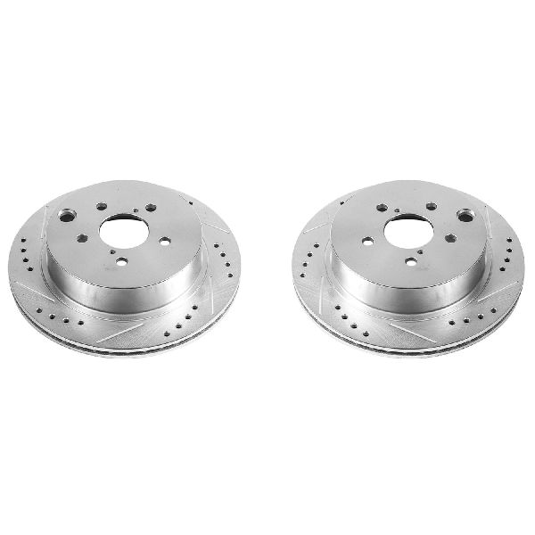 2014-2018 Subaru Forester Disc Brake Rotor Set - Rear (Powerstop)