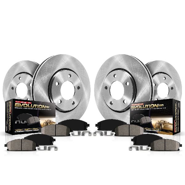 2004-2005 BMW 525i Disc Brake Kit - Front and Rear (Powerstop)