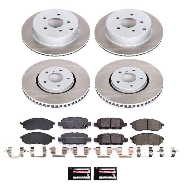 2010-2012 INFINITI FX35 Disc Brake Kit - Front and Rear (Powerstop)