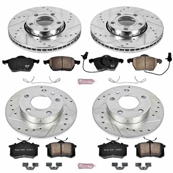 2005 Audi A4 Disc Brake Kit - Front and Rear (Powerstop)