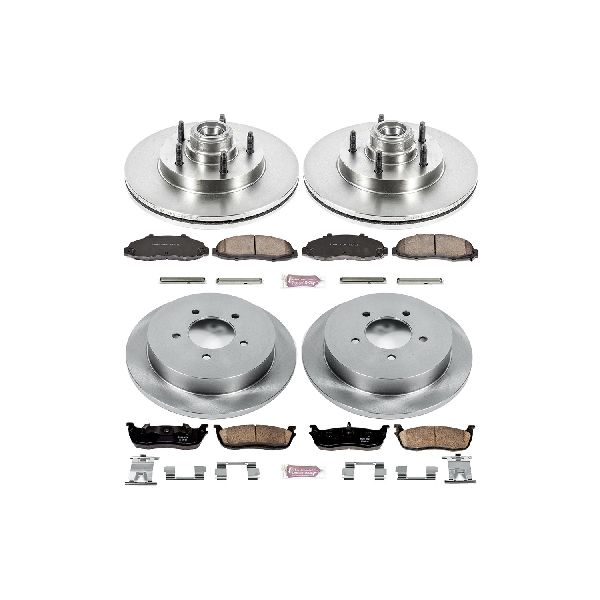 1999-2000 Ford F-150 Disc Brake Kit - Front and Rear (Powerstop)