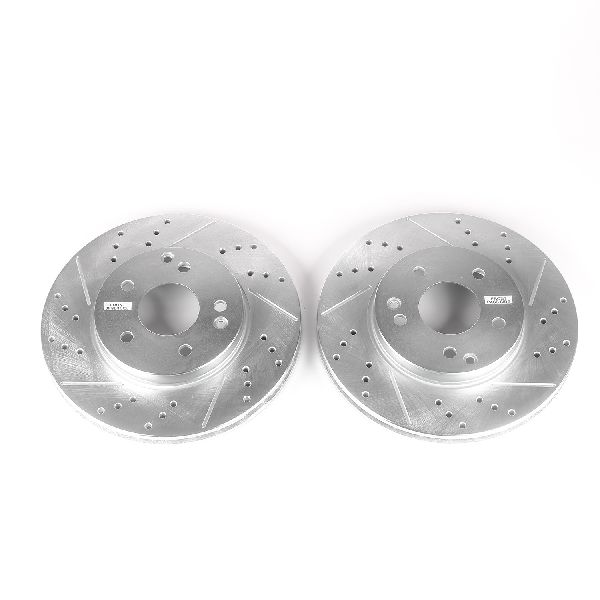 1996-2000 Mercedes-Benz C280 Disc Brake Rotor Set - Front (Powerstop)