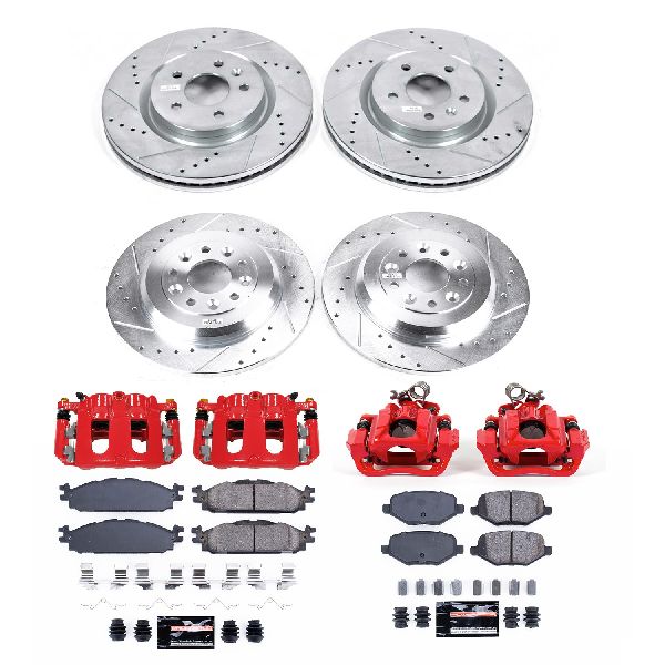 2011-2019 Lincoln MKT Disc Brake Kit - Front and Rear (Powerstop)
