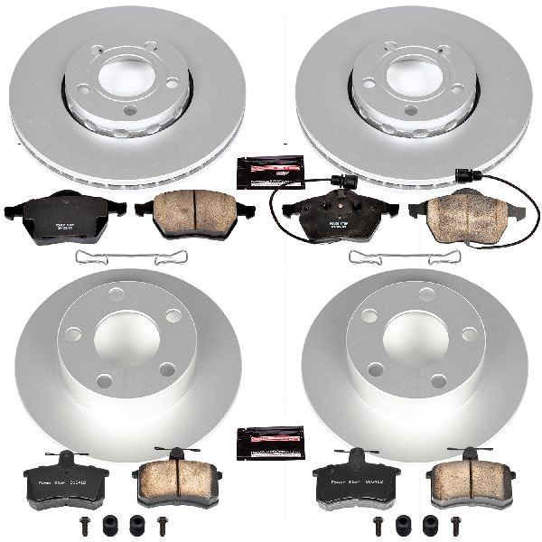 1995-1997 Audi A6 Disc Brake Kit - Front and Rear (Powerstop)