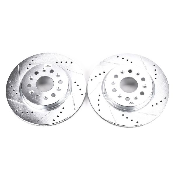 2017-2024 Cadillac XT5 Disc Brake Rotor Set - Rear (Powerstop)