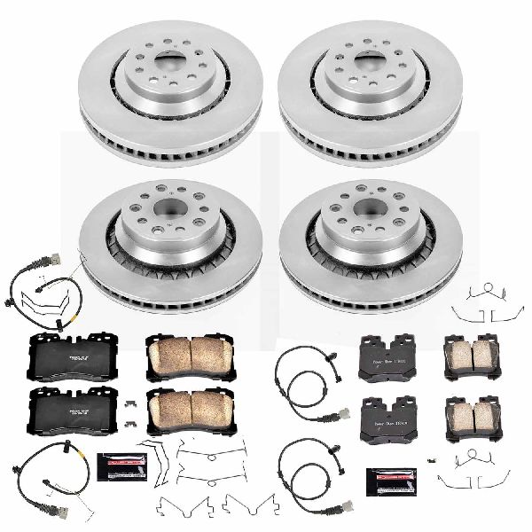 2008-2009 Lexus LS600h Disc Brake Kit - Front and Rear (Powerstop)