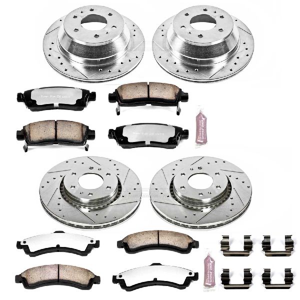 2005 GMC Envoy Disc Brake Kit - Front and Rear (Powerstop)