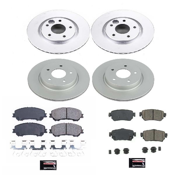 2019-2021 Nissan Rogue Sport Disc Brake Kit - Front and Rear (Powerstop)