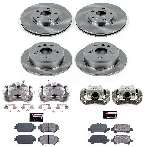 2002-2004 Toyota Camry Disc Brake Kit - Front and Rear (Powerstop)