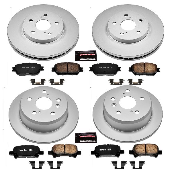 2002-2004 Toyota Camry Disc Brake Kit - Front and Rear (Powerstop)