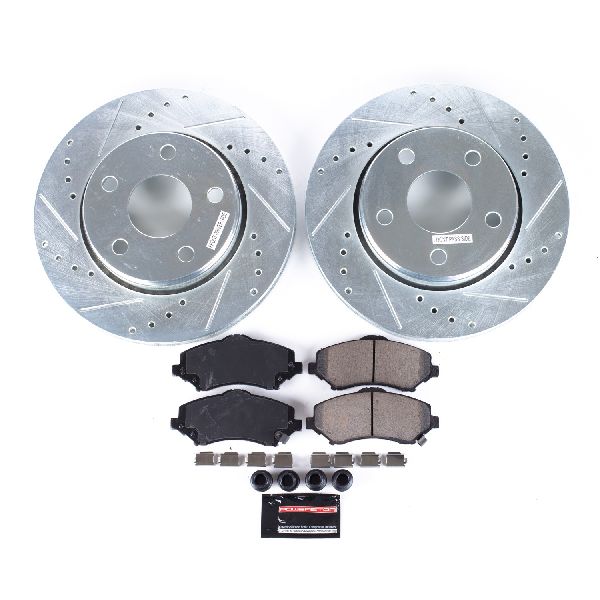 2007-2017 Jeep Wrangler Disc Brake Kit - Front (Powerstop)