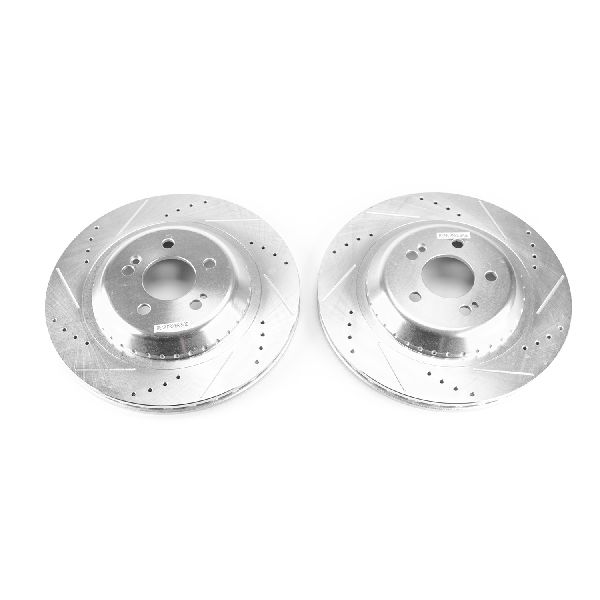 2015-2023 Mercedes-Benz C300 Disc Brake Rotor Set - Rear (Powerstop)