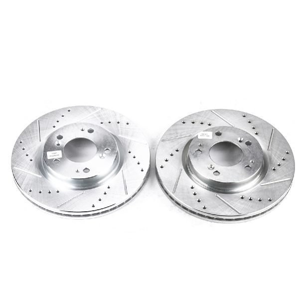 2004-2009 Mitsubishi Galant Disc Brake Rotor Set - Front (Powerstop)