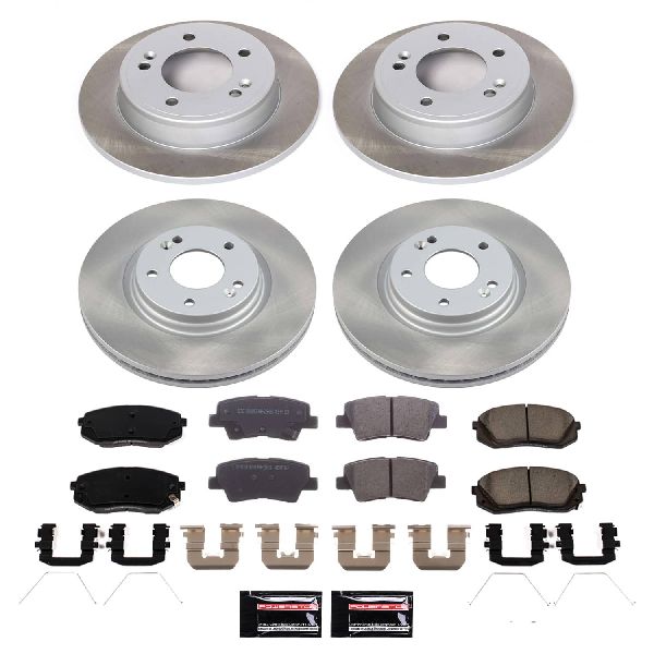 2017-2019 Kia Soul Disc Brake Kit - Front and Rear (Powerstop)