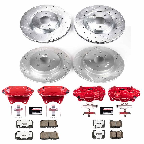 2003-2008 Nissan 350Z Disc Brake Kit - Front and Rear (Powerstop)