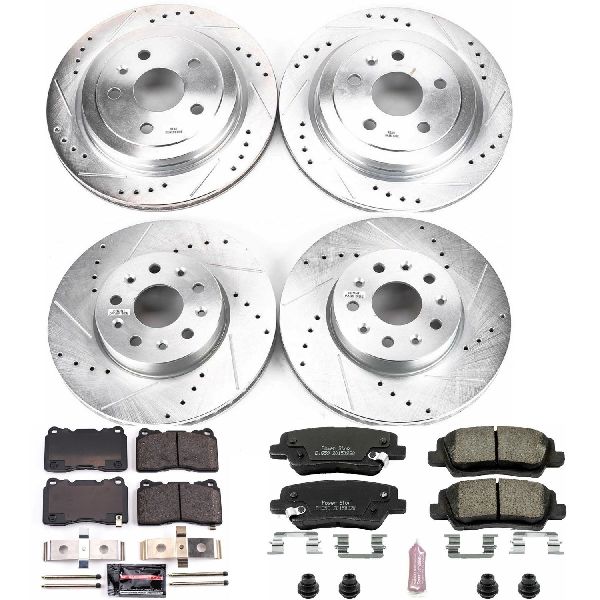 2014-2018 Cadillac CTS Disc Brake Kit - Front and Rear (Powerstop)
