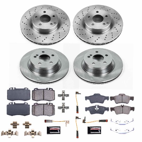 2004-2006 Mercedes-Benz E500 Disc Brake Kit - Front and Rear (Powerstop)