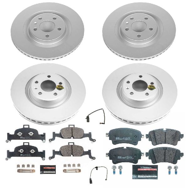 2019-2020 Audi A6 Quattro Disc Brake Kit - Front and Rear (Powerstop)