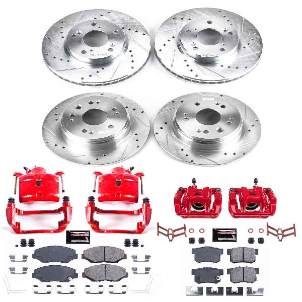 2002-2004 Honda CR-V Disc Brake Kit - Front and Rear (Powerstop)