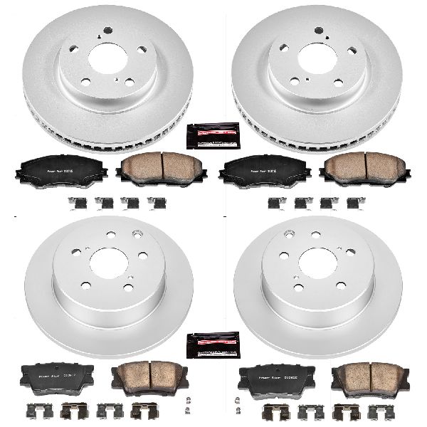 2010-2012 Lexus HS250h Disc Brake Kit - Front and Rear (Powerstop)