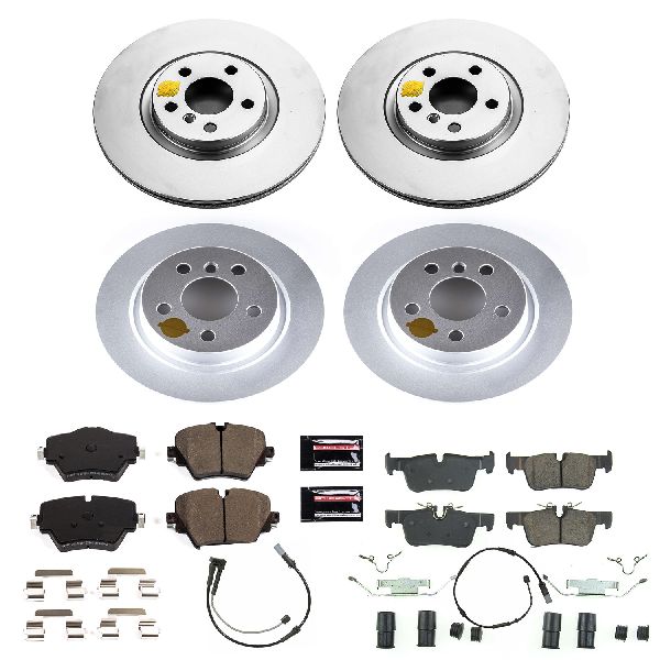 2017-2020 Mini Cooper Countryman Disc Brake Kit - Front and Rear (Powerstop)