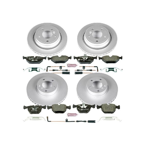2001-2003 BMW 530i Disc Brake Kit - Front and Rear (Powerstop)