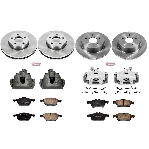 2013-2018 Ford C-Max Disc Brake Kit - Front and Rear (Powerstop)