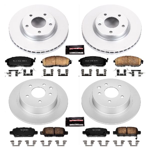2013-2018 Nissan Sentra Disc Brake Kit - Front and Rear (Powerstop)