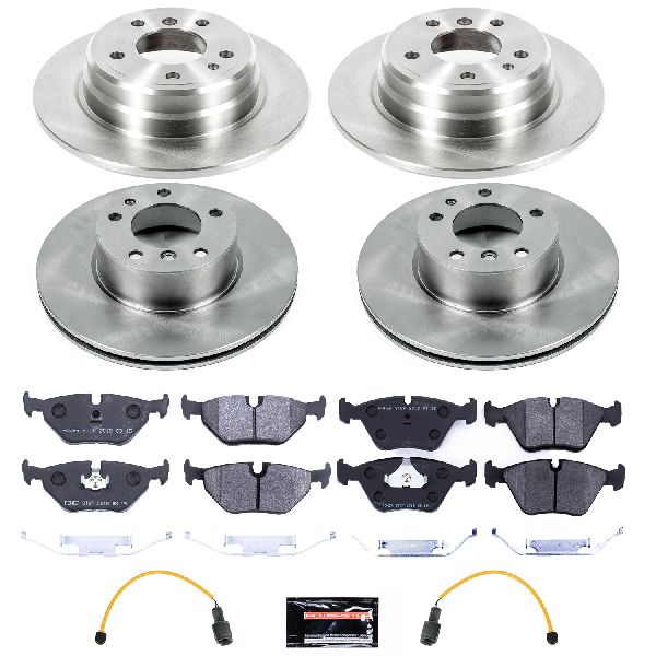1989 BMW 535i Disc Brake Kit - Front and Rear (Powerstop)