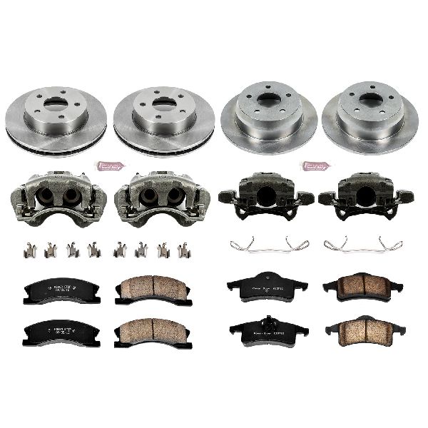 1999-2004 Jeep Grand Cherokee Disc Brake Kit - Front and Rear (Powerstop)